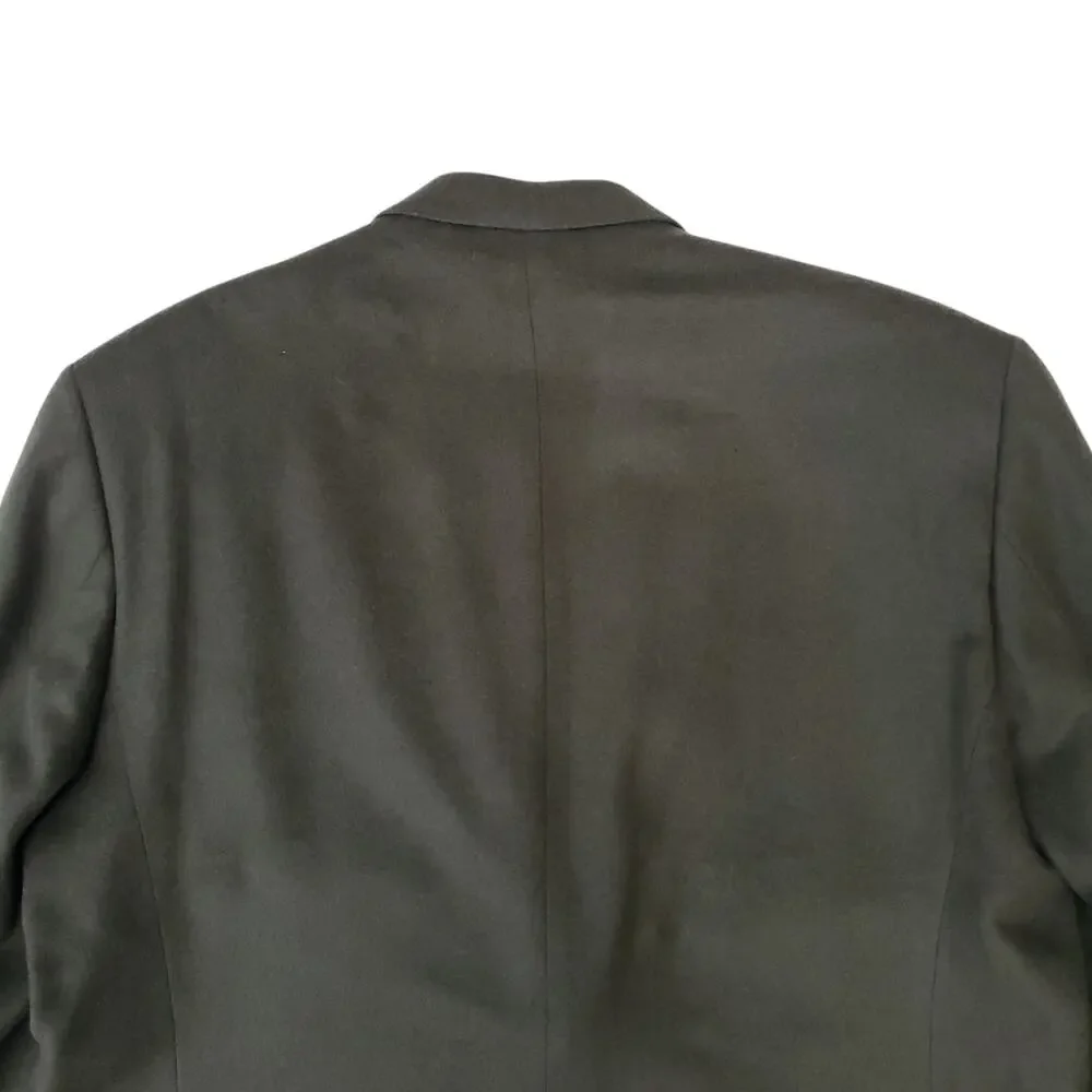 Ralph Lauren Green Camel Hair Blazer Old Money Preppy Ivy Jacket Sport Coat 48L